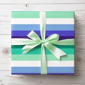 Wrapping Papers, Pride Flag LGBTQ Gift Wrap, Gay Men&#39;s Inclusive, Celebration Party Supplies, Rainbow Colors, Holiday Wraps