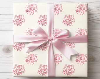 Rosa mors dag-presentpapper: Snyggt presentpapper