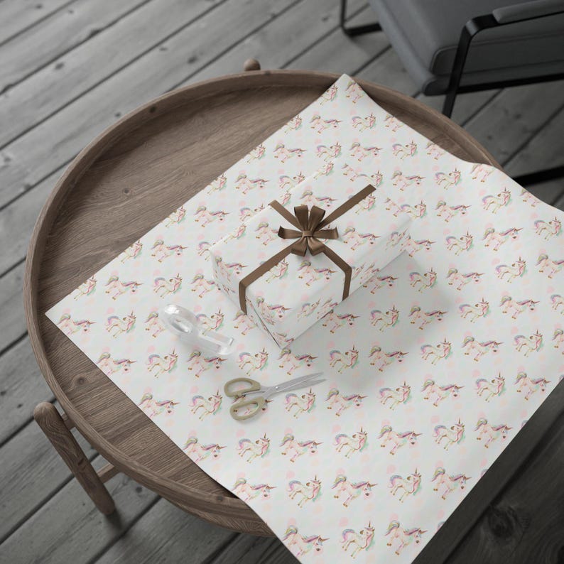 Magical Unicorn Gift Wrap image 9