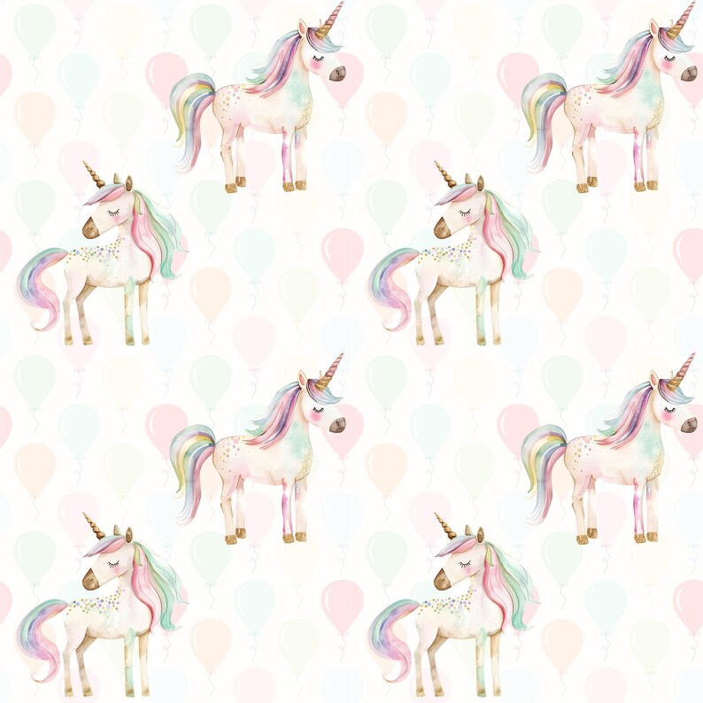 Magical Unicorn Gift Wrap image 3