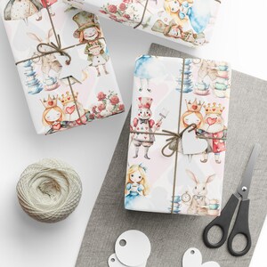Alice in Wonderland Wrapping Paper: Whimsical Gift Wrap image 7