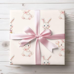 Bunny Wrapping Paper: Whimsical Easter Gift Wrap