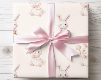 Bunny Wrapping Paper: Whimsical Easter Gift Wrap