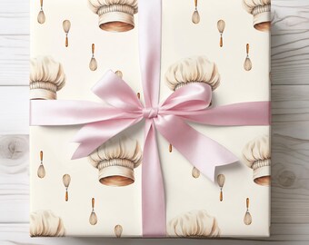 Whisked Away, Chefs Delight Wrapping Paper