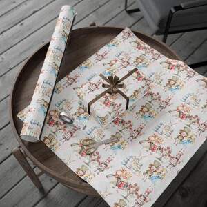 Alice in Wonderland Wrapping Paper: Whimsical Gift Wrap image 4