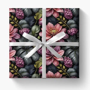 Chic Botanical Paper for Stylish Presentations