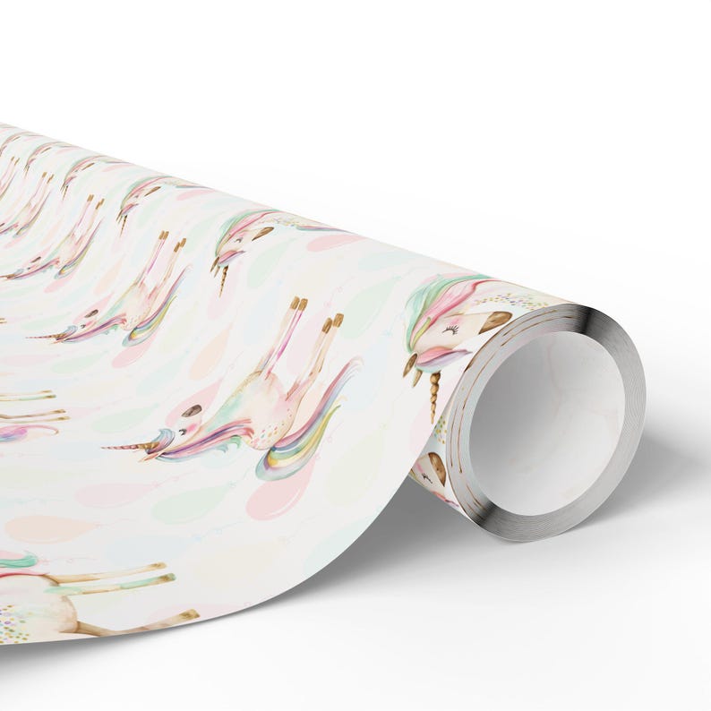 Magical Unicorn Gift Wrap image 7