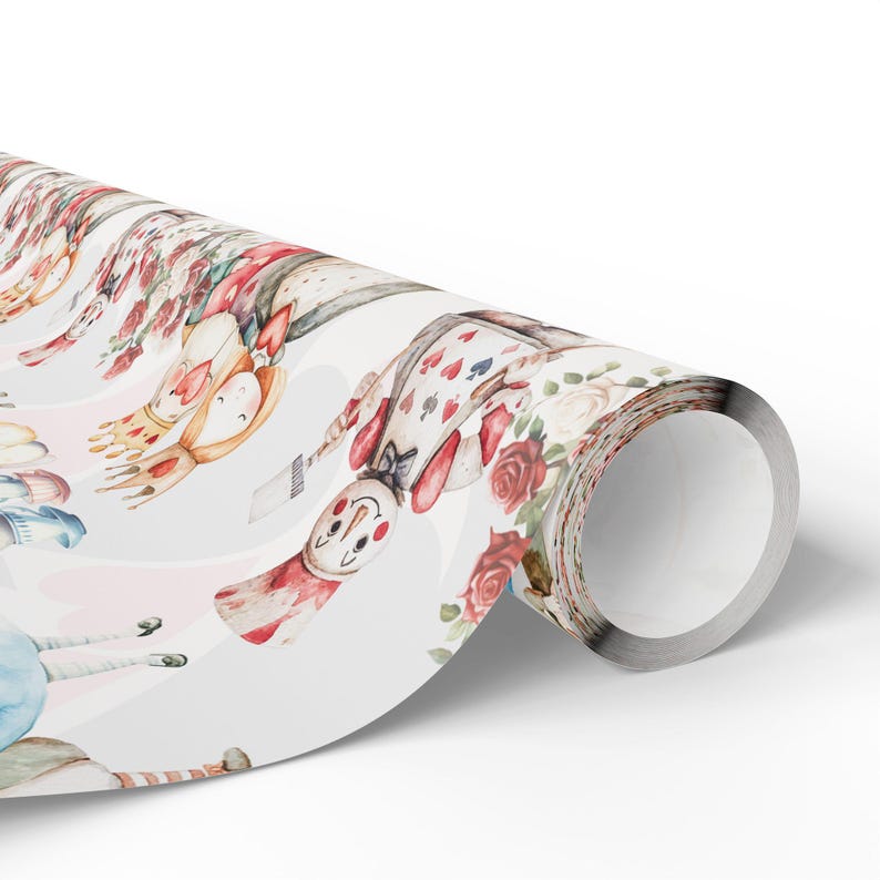 Alice in Wonderland Wrapping Paper: Whimsical Gift Wrap image 6