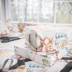 Alice in Wonderland Wrapping Paper: Whimsical Gift Wrap image 3