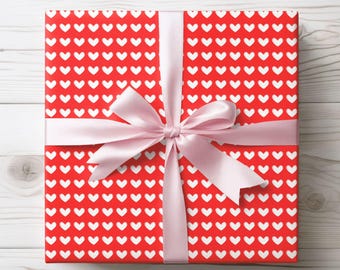 Love Hearts Wrapping Paper: Eco-Friendly Gift Wrap