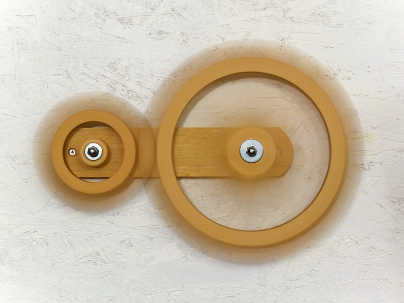 Mechanical Wall Art. Wall Art Decor. Rotating Wooden Etsy UK
