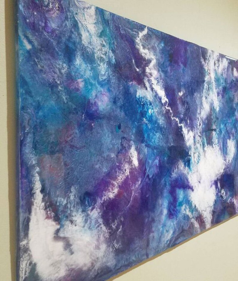 Acrylic Art Panel Set of 2 Original Acrylic Artwork Etsy