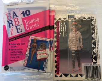 barbie trading cards value