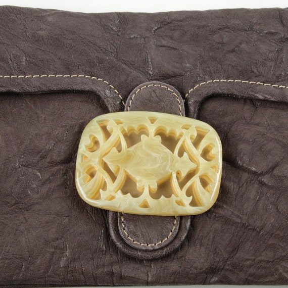 Tracy Reese New York Vintage Suede Handbag, tags … - image 2