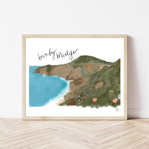 Bixby Bridge Print