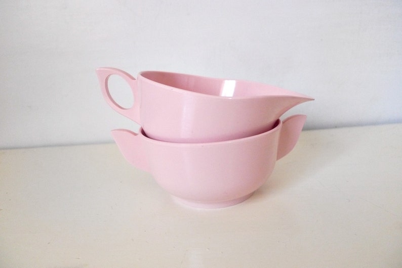 Vintage 50's Sugar and Creamer Set Etsy