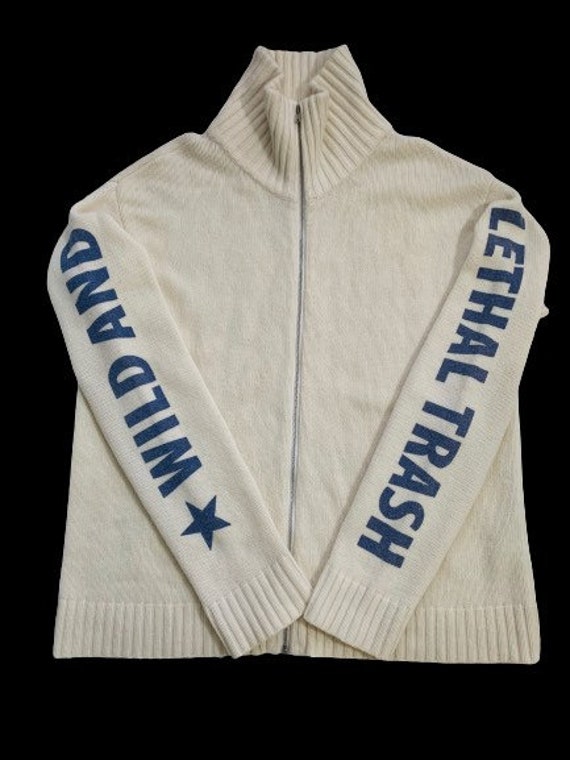 Wild And Lethal Trash Knit Sweater Cardigan Walter