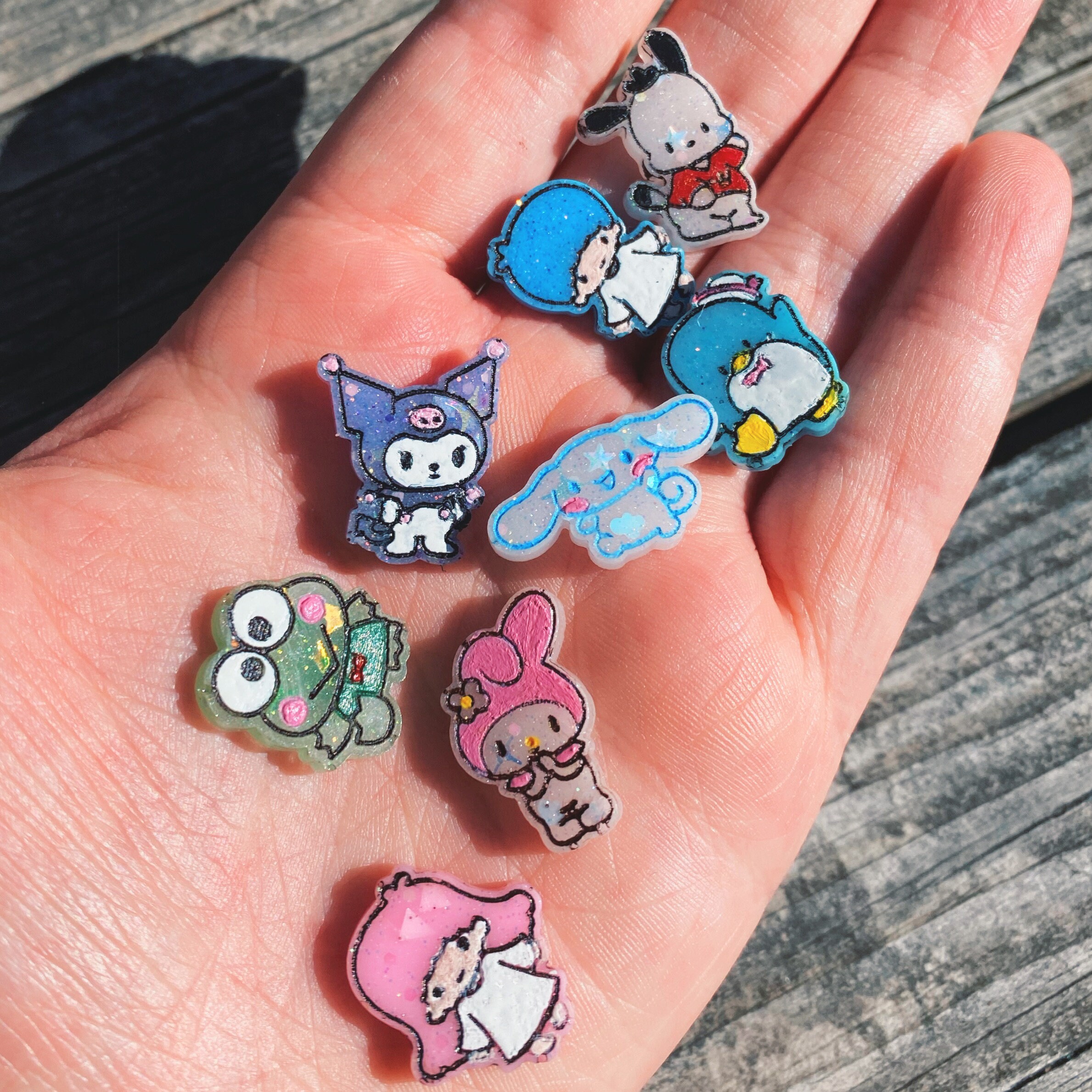 CUSTOM phone charm Mini character phone charm hand painted Etsy