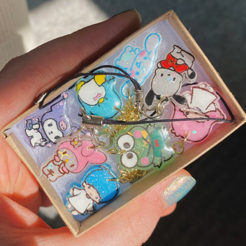 CUSTOM phone charm Mini character phone charm hand painted Etsy
