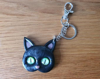 A Cute Keyring/Handbag Charm For Cat Lovers