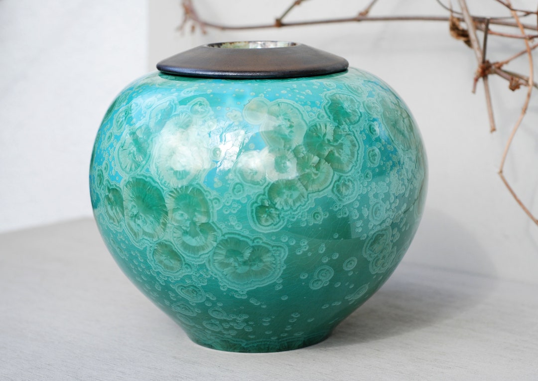 Full Size Urn for Human Ashes, Large Cremation Urn, Candle Urns