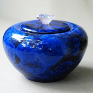 Small cremation urn, urns for human ashes, ready to ship, pet urns for dog, blue infant urns, memorial urns, keepsake urns.