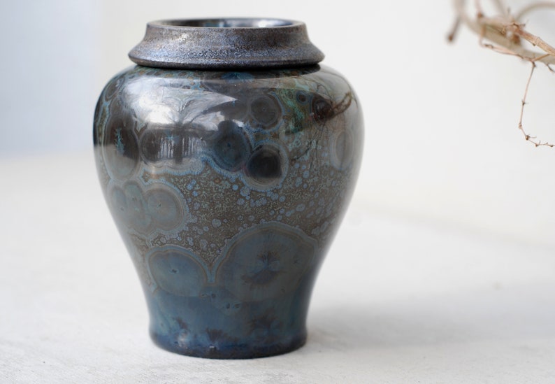 Pet Urn For Dog Unique Infant Urns Decorative Urns Crystalline Pottery Small Cremation Urn Memorial Urn Cat Urn Urns Memorials Pet Urns Lifepharmafze Com