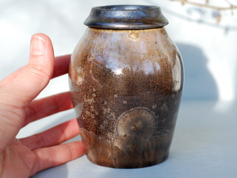 Cat urn small urns for human ashes blue ceramic urns pet Etsy
