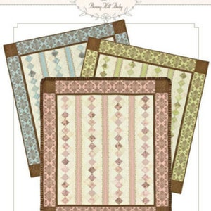 Boutique Baby quilt pattern - Jelly Roll Friendly!