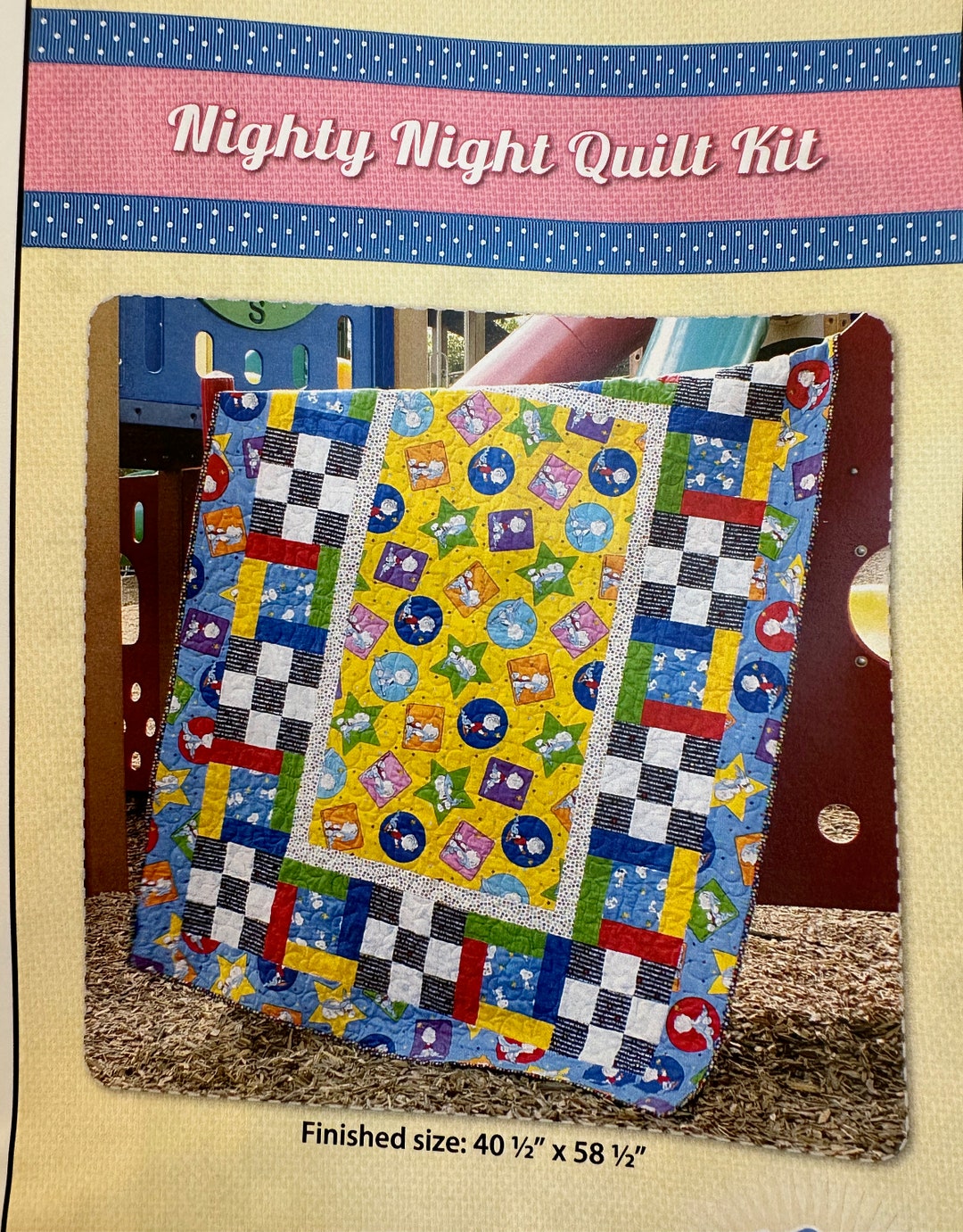Nighty Night Quilt Kit - Etsy