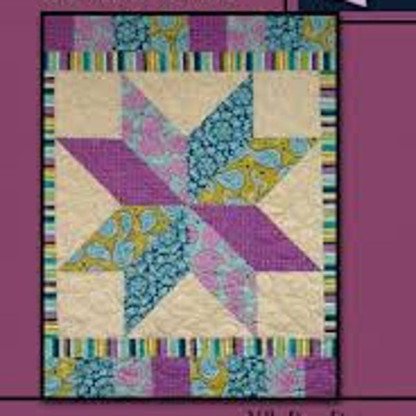 Silver Star Quilt pattern - Fat Quarter Friendly!