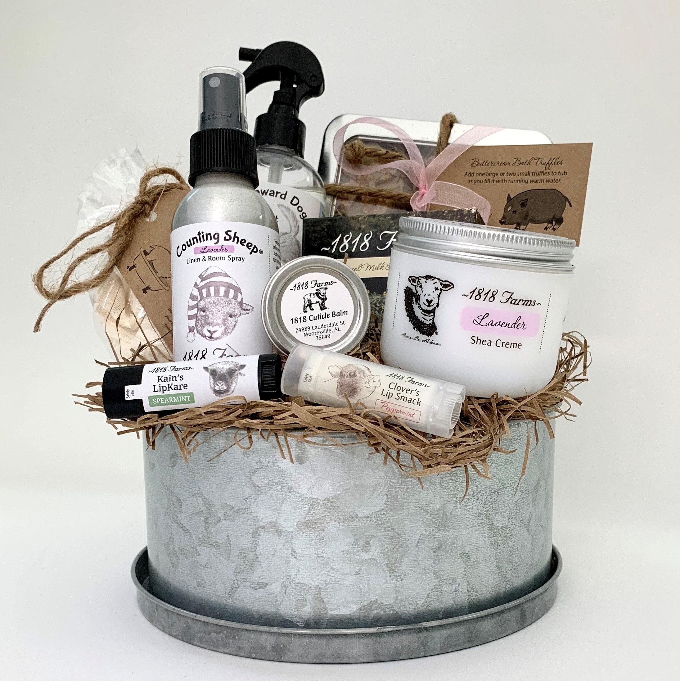 Everything On The Farm Gift Basket Unique Gifts For New Mom - Etsy