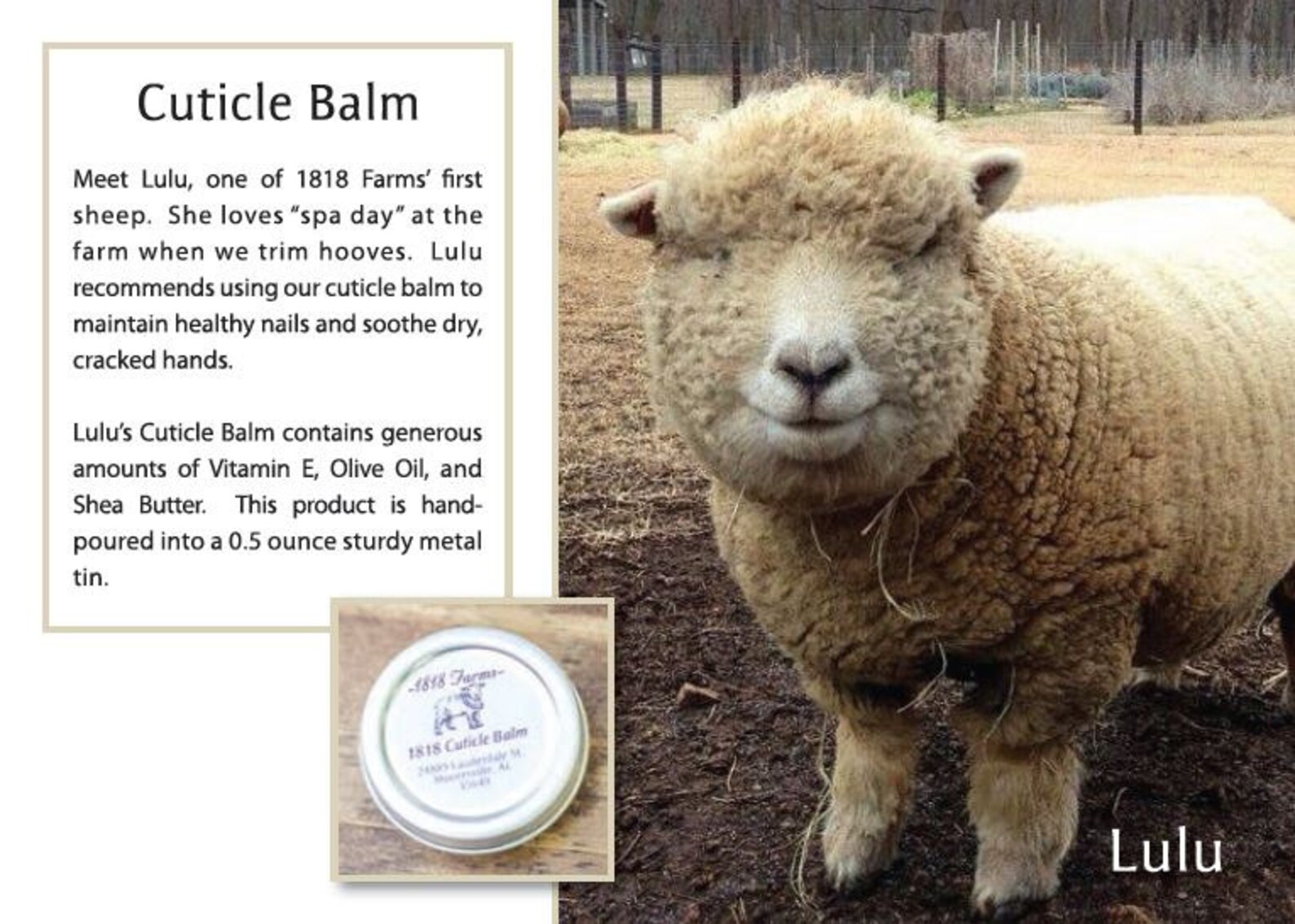 Essential Oil Cuticle Balm 1818 Farms Etsy