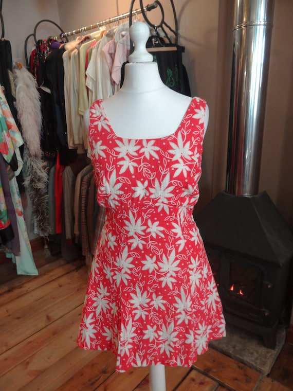 Vintage 1940s Swim Suit / Romper Suit