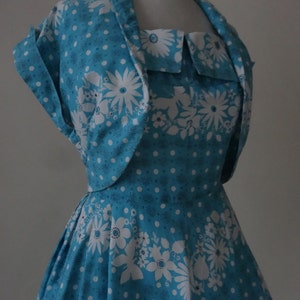 50&#39;s Dress and Bolero. Porcelain.