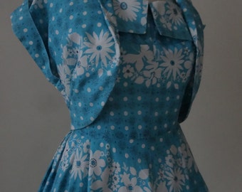 50's Dress and Bolero. Porcelain.