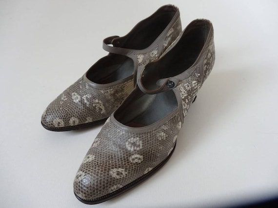 20's Shoes. Exotic.