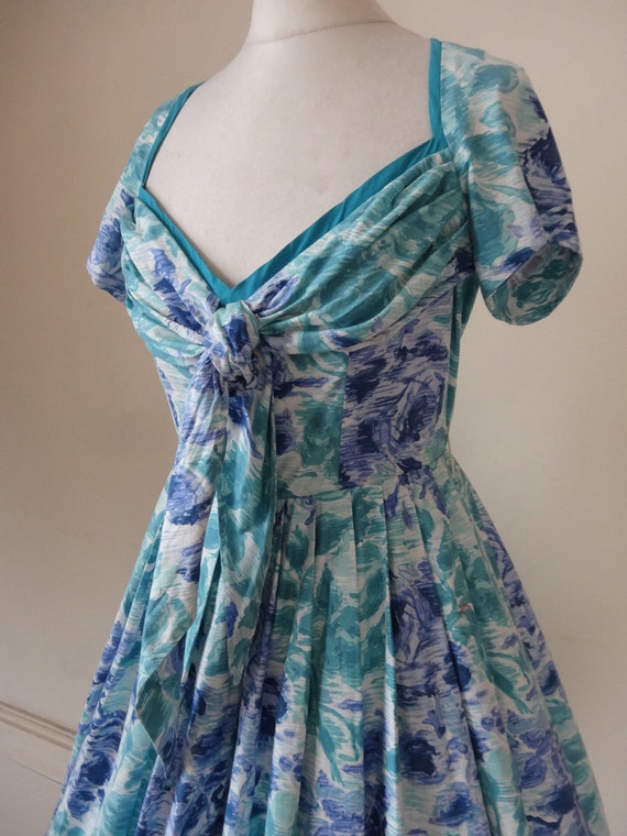 Horrockses Dress. Bluebell Wood.