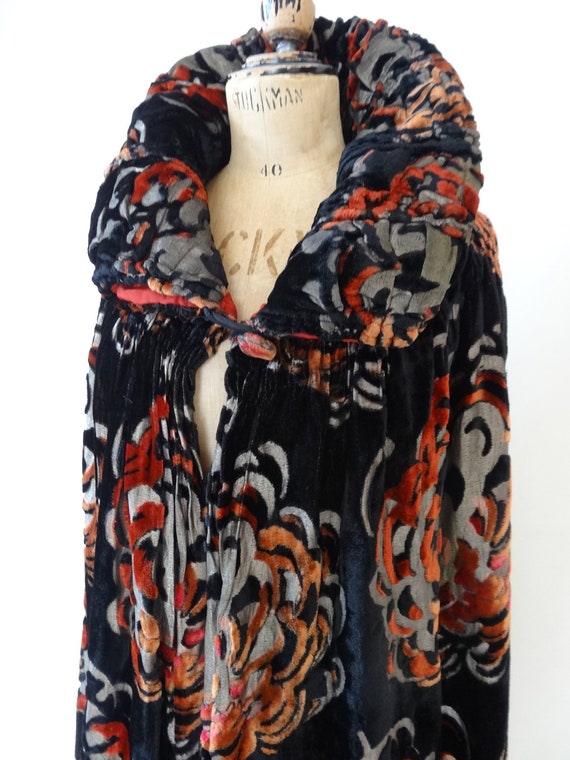 30's Devore and Lame Cloak. Sumptuous.