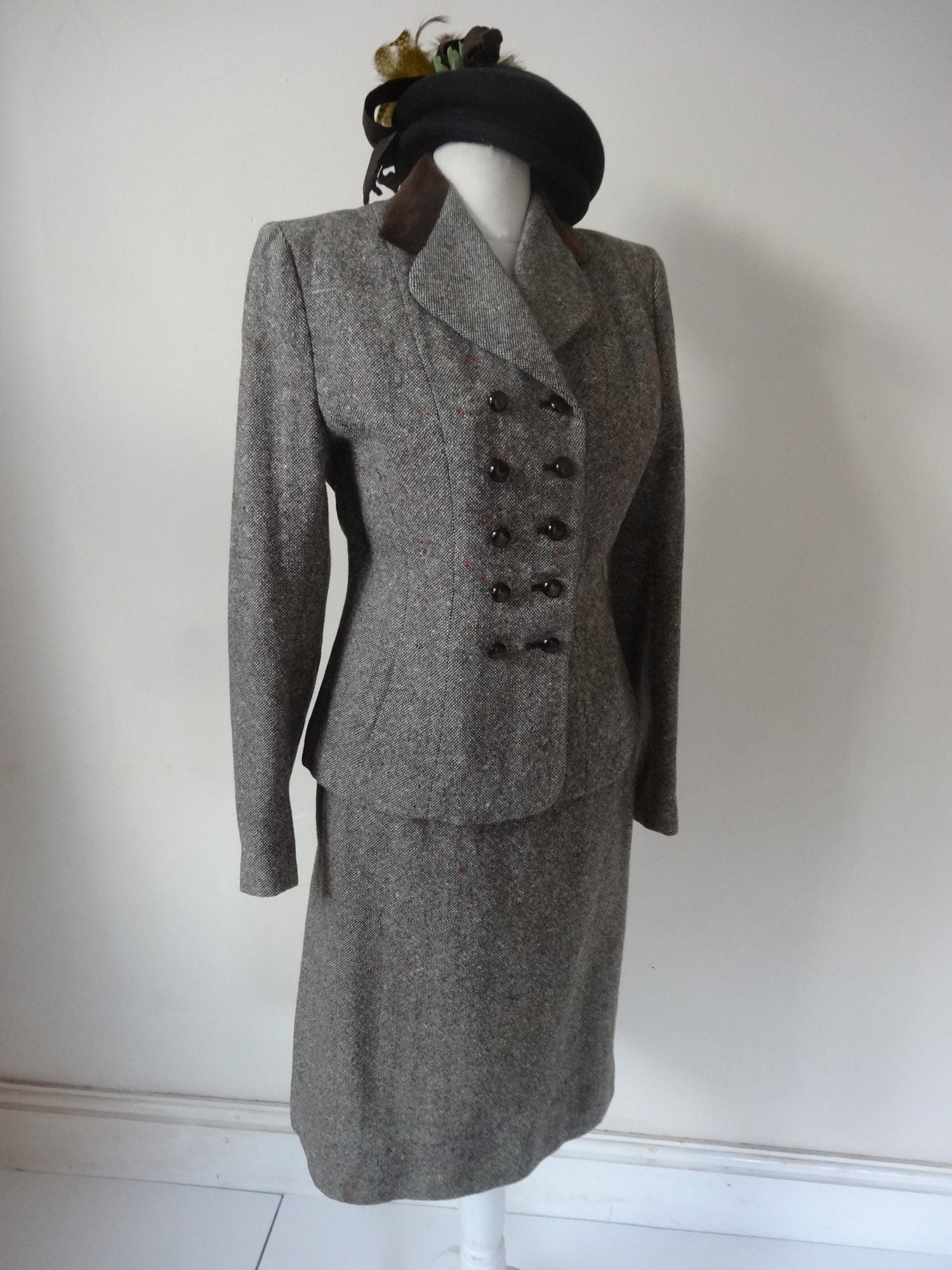 40's Suit. Feminine. - Etsy