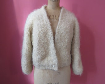 50's Boucle Cardigan