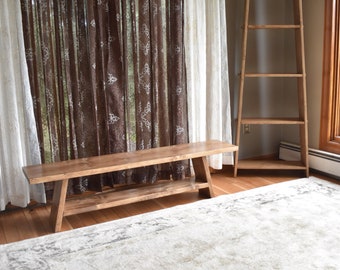 Rustic Entry Bench Etsy