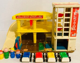 fisher price toy garage
