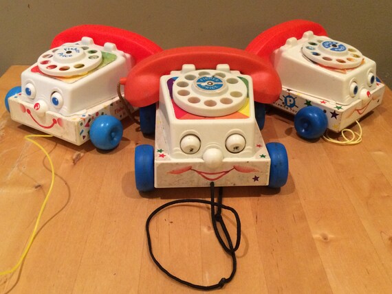 fisher price phone pull toy