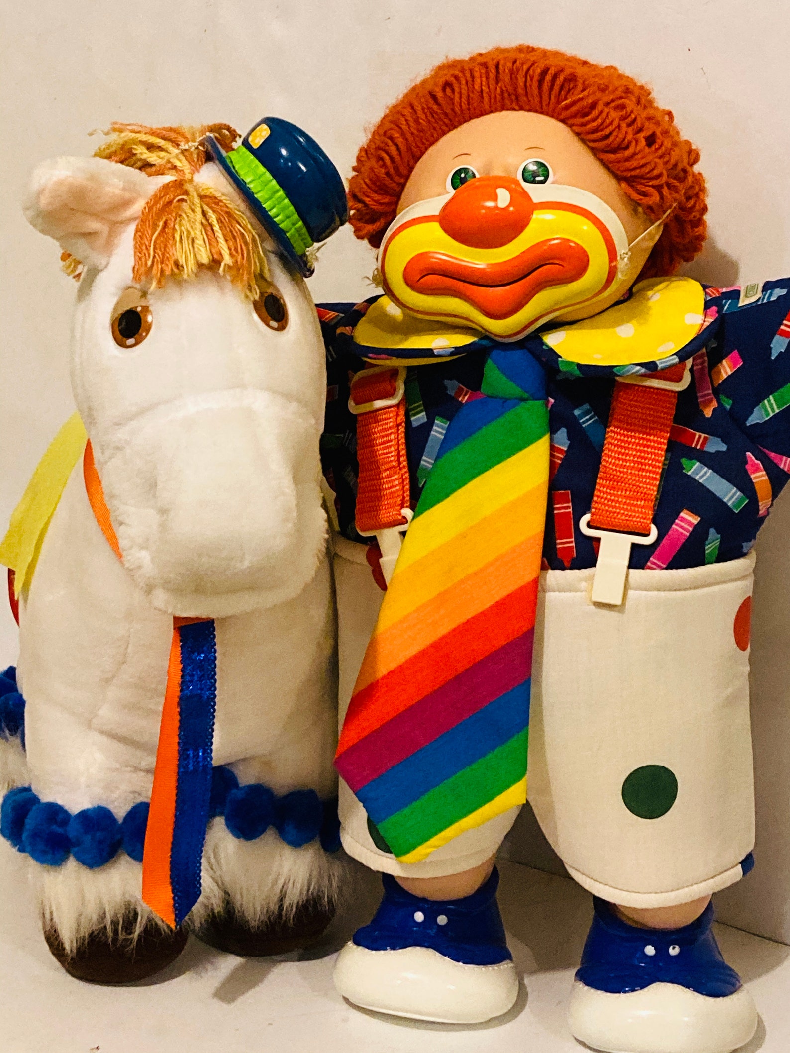Cabbage Patch Circus Clown Doll vintage Cabbage Patch Pony Etsy