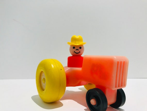little people tractor set