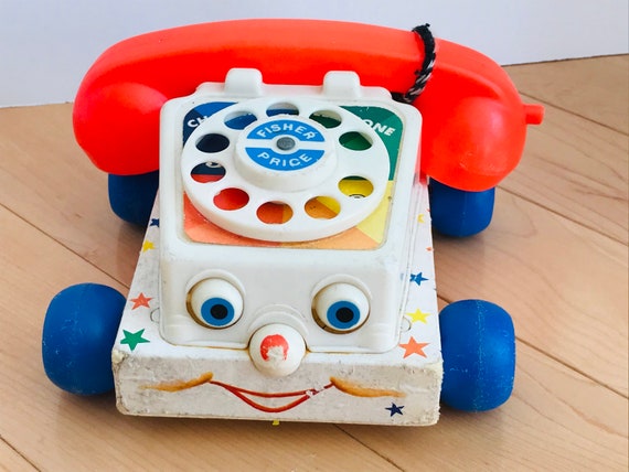fisher price pull phone