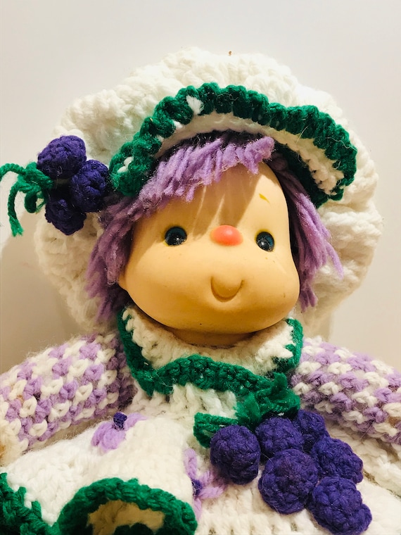 crochet strawberry shortcake doll