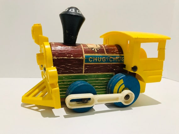 train fisher price vintage