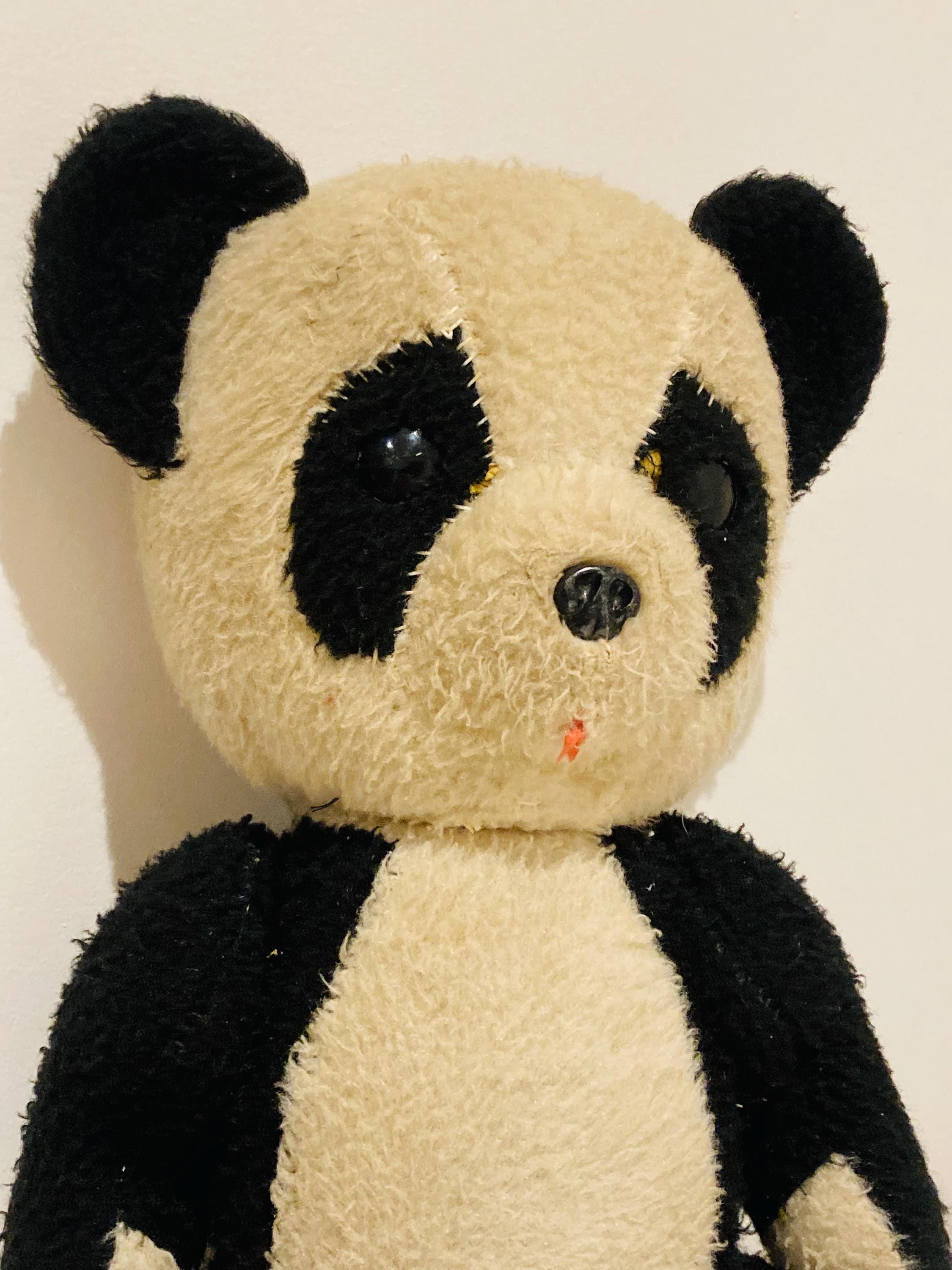 1960s plush panda - Etsy 日本